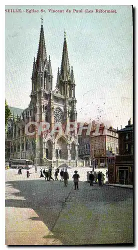 Cartes postales Marseille Eglise St Vincent de Paul (Les Reformes)