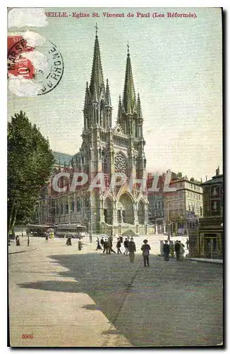 Ansichtskarte AK Marseille Eglise St Vincent de Paul (Les Reformes)