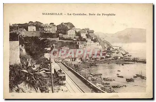 Cartes postales Marseille La Corniche Baie du Prophete