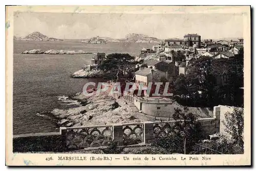 Ansichtskarte AK Marseille (B du Rh) Un Coin de la Corniche le Petit Nice