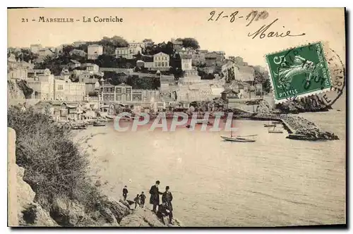 Cartes postales Marseille La Corniche