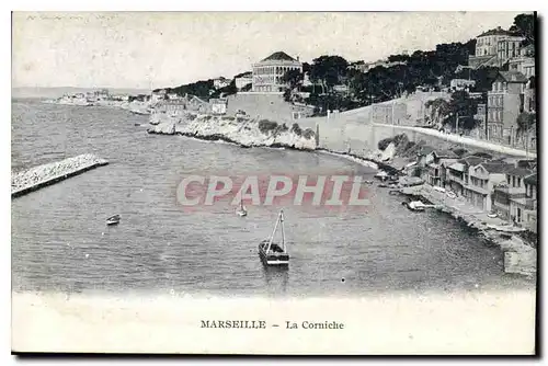 Cartes postales Marseille La Corniche