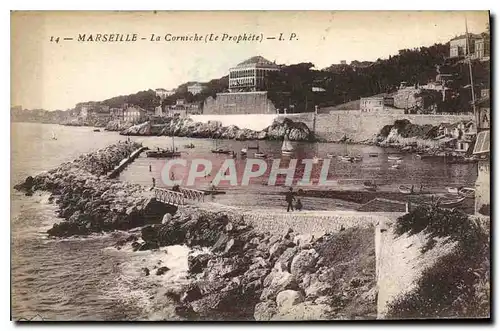 Cartes postales Marseille La Corniche (Le Prophete)