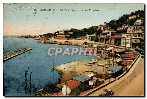 Cartes postales Marseille la Corniche Anse du Prophete