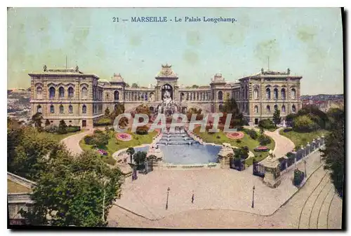 Cartes postales Marseille Le Palais de Longchamp