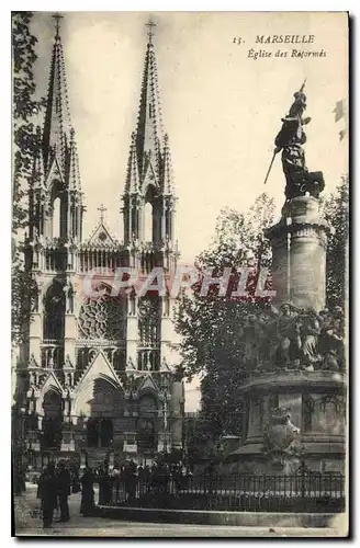 Cartes postales Marseille Eglise des Reformes