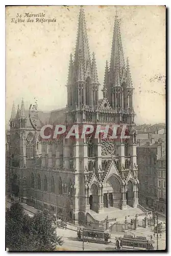 Cartes postales Marseille Eglise des Reformes