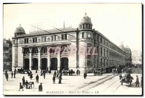 Ansichtskarte AK Marseille Hotel des Postes