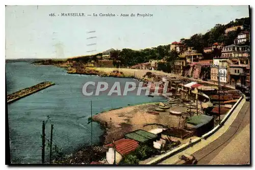 Ansichtskarte AK Marseille La Corniche Anse du Prophete