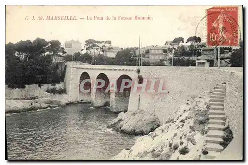 Cartes postales Marseille Le Pont de la Fausse Monnaie