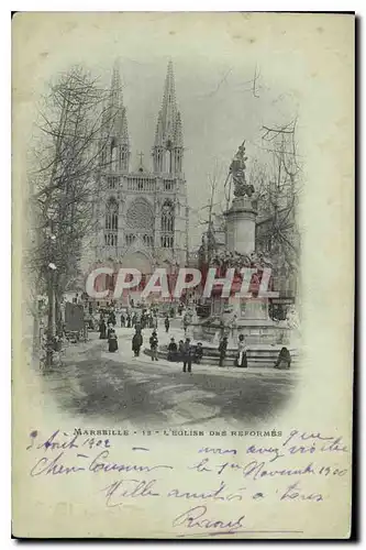 Cartes postales Marseille L'Eglise de Reformes