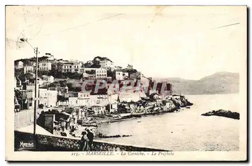 Cartes postales Marseille La Corniche Le Prophete