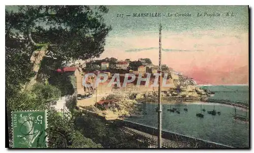 Cartes postales Marseille La Corniche Le Prophete