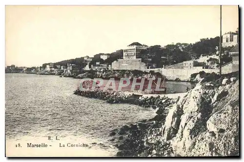 Cartes postales Marseille La Corniche