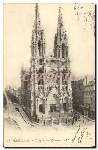 Cartes postales Marseille Eglise des Reformes