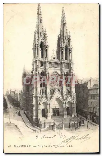 Cartes postales Marseille Eglise des Reformes