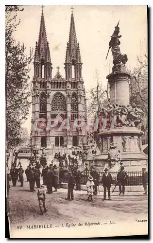 Cartes postales Marseille l'Eglise des Reformes