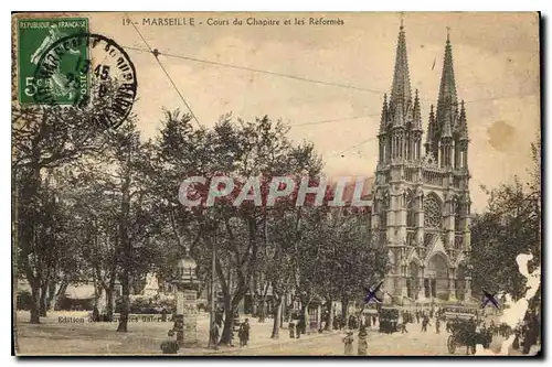 Cartes postales Marseille Cours du Chapitre et les Reformes