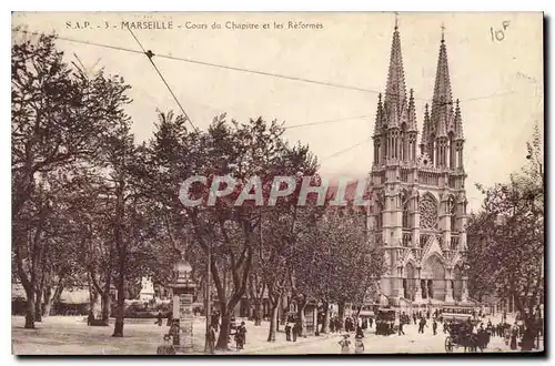 Cartes postales Marseille Cours du Chapitre et les Reformes