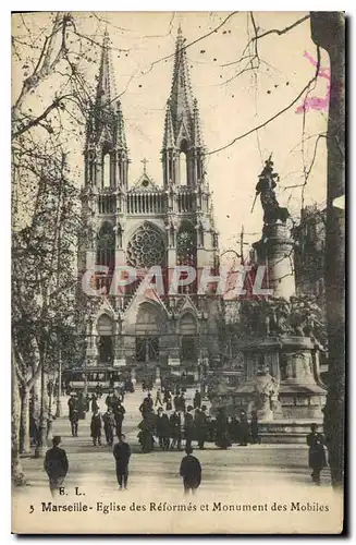 Cartes postales Marseille Eglise des Reformes