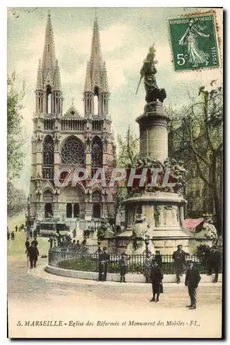 Cartes postales Marseille L'Eglise des Reformes