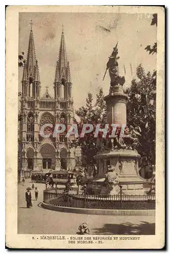 Cartes postales Marseille Eglise St Vincent de Paul (Les Reformes)