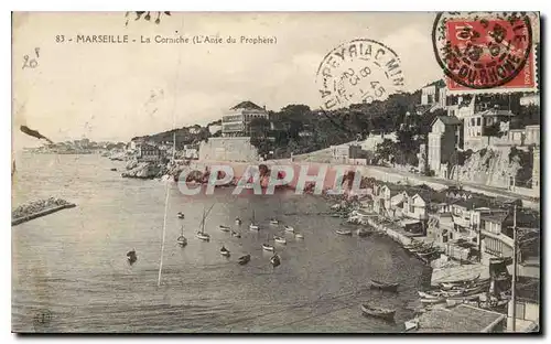 Ansichtskarte AK Marseille La Corniche (L'Anse du Prophete)