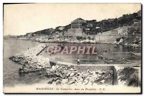 Ansichtskarte AK Marseille La Corniche Anse du Prophete