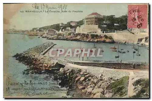 Cartes postales Marseille La Corniche Anse de Prophete