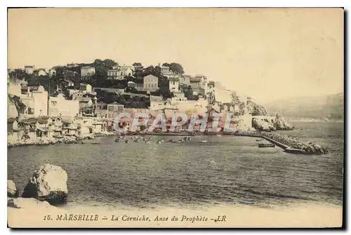 Cartes postales Marseille La Corniche Anse du Prophete