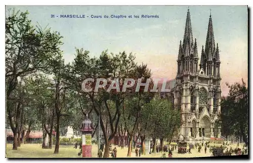 Cartes postales Marseille Cours du Chapitre et les Reformes