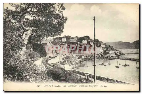 Ansichtskarte AK Marseille La Corniche Anse du Prophete