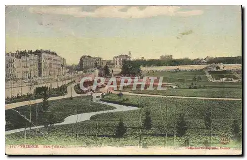 Ansichtskarte AK Valence (Drome) Parc Jouvet