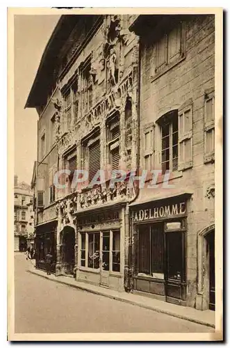 Ansichtskarte AK Valence sur Rhone  Maison des Tetes slyle Renaissaince