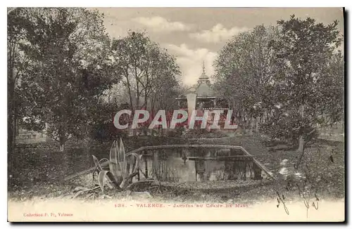 Cartes postales Valence Jardins