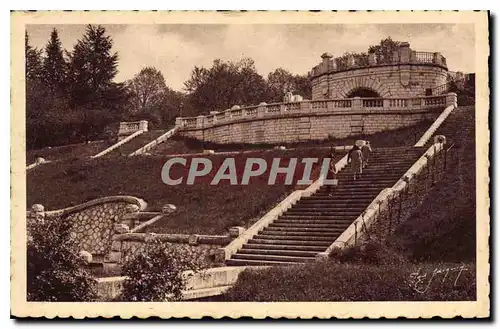 Ansichtskarte AK Valence (Drome)Le Belvedere et le Parc Jouvet