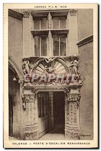 Cartes postales Valence (Drome) Porte d'Escalier Renaissance