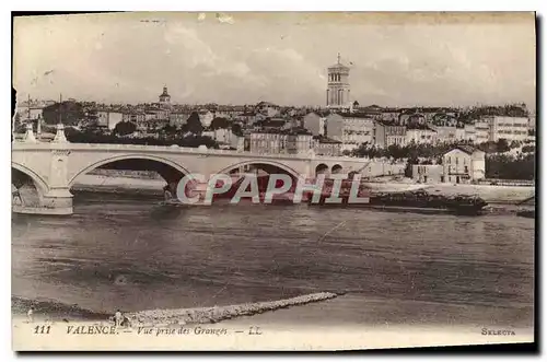 Cartes postales Valence (Drome) Vue prise des Granges