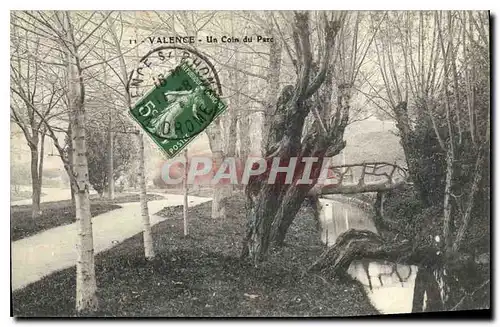 Cartes postales Valence (Drome) Un Coin du Parc