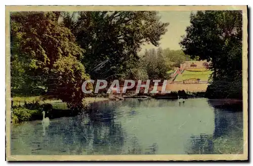 Ansichtskarte AK Valence (Drome) Un Coin du Parc Jouvet