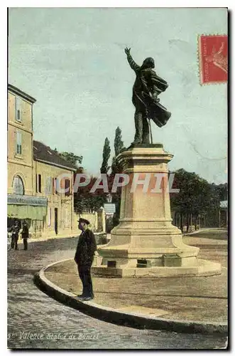 Cartes postales Valence (Drome) Statue de Bancet
