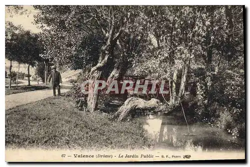 Cartes postales Valence (Drome) Le Jardin Public