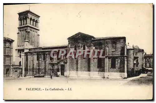 Cartes postales Valence La Cathedrale