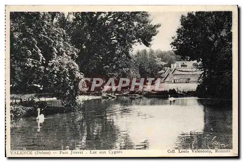 Ansichtskarte AK Valence (Drome) Parc Jouvet Lac aux Cygnes