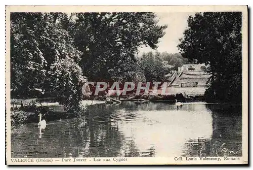Cartes postales Valence (Drome) Parc Jouvet Lac aux Cygnes