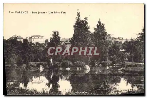 Cartes postales Valence (Drome) Parc Jouvet Une Piece d'eau