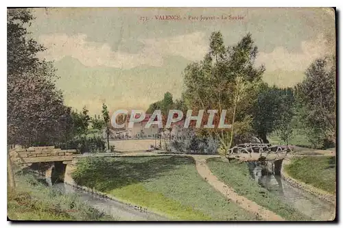 Cartes postales Valence (Drome) Parc Jouvet La Saulee