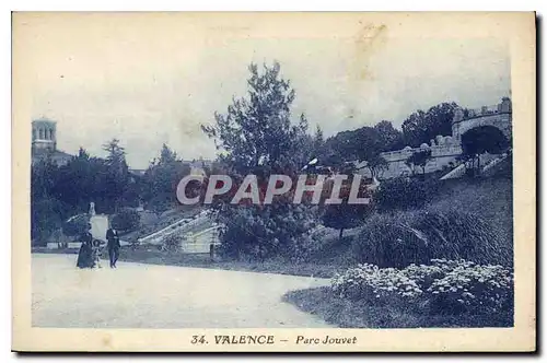 Ansichtskarte AK Valence (Drome) Parc Jouvet