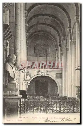 Cartes postales Valence (Drome) Beaute de Pie VI la Cathedrale