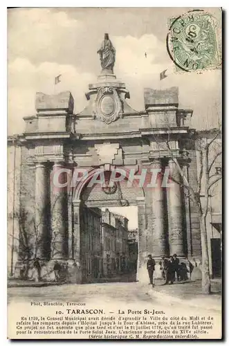 Cartes postales Tarascon La Porte St Jean